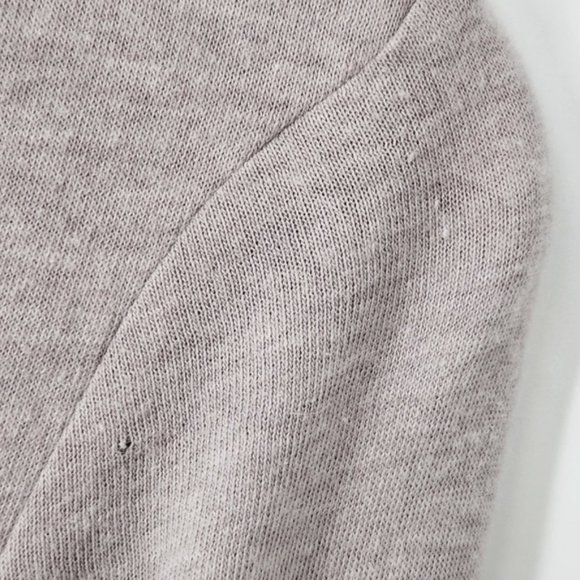 James Perse Soft Angora Blend Long Sleeve Open Cardigan Heather Grey Small / 1 - Picture 9 of 11